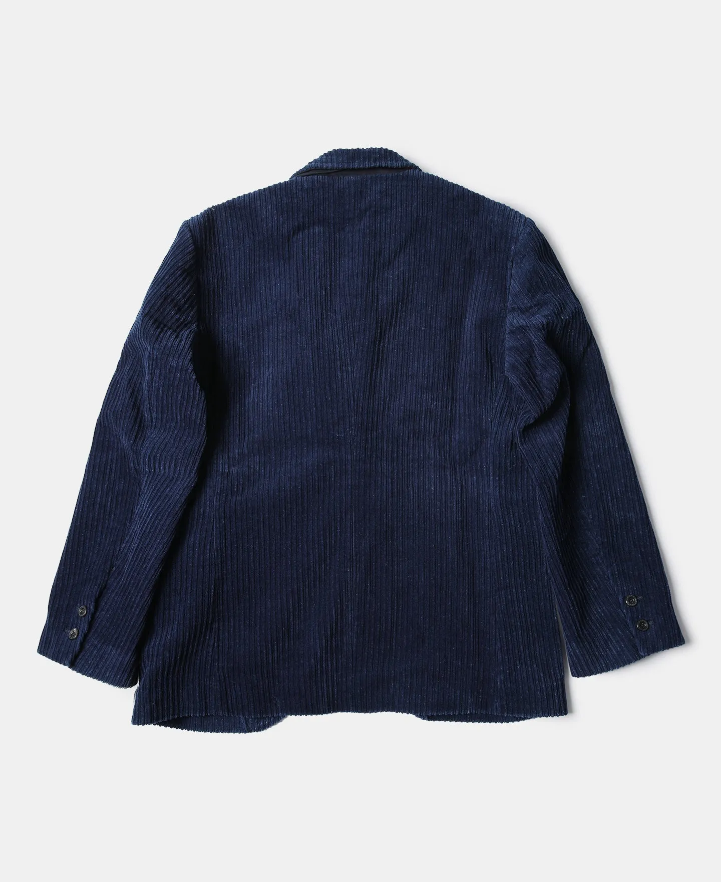 1920s French Indigo Corduroy Suit Jacket