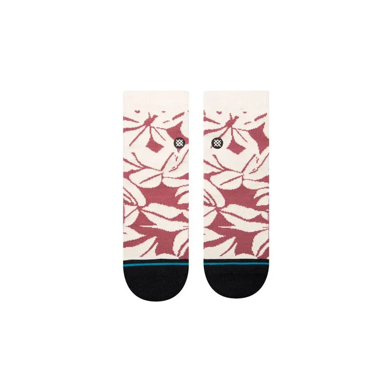 Adult Quarter Socks - Ke Nui Qrt - Rebel Rose - FINAL SALE