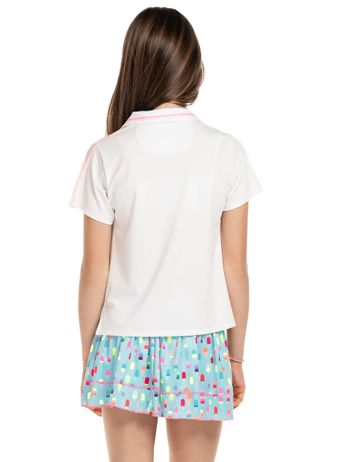 Anything Is Popsicle Polo Short Sleeve