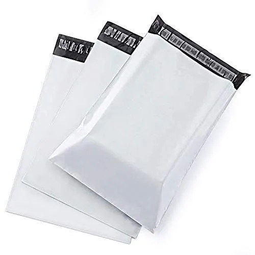 Courier Bags/Envelopes/Pouches/Cover 14X16 inches  2inch Flap  Pack of 100 Tamper Proof Plastic Polybags for Shipping/Packing (With POD)