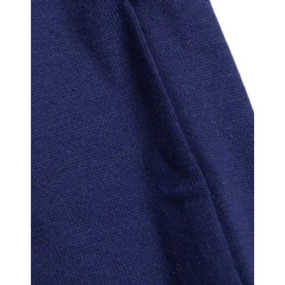 Dolce & Gabbana Royal Blue Round Neck Short Sleeve T-shirt
