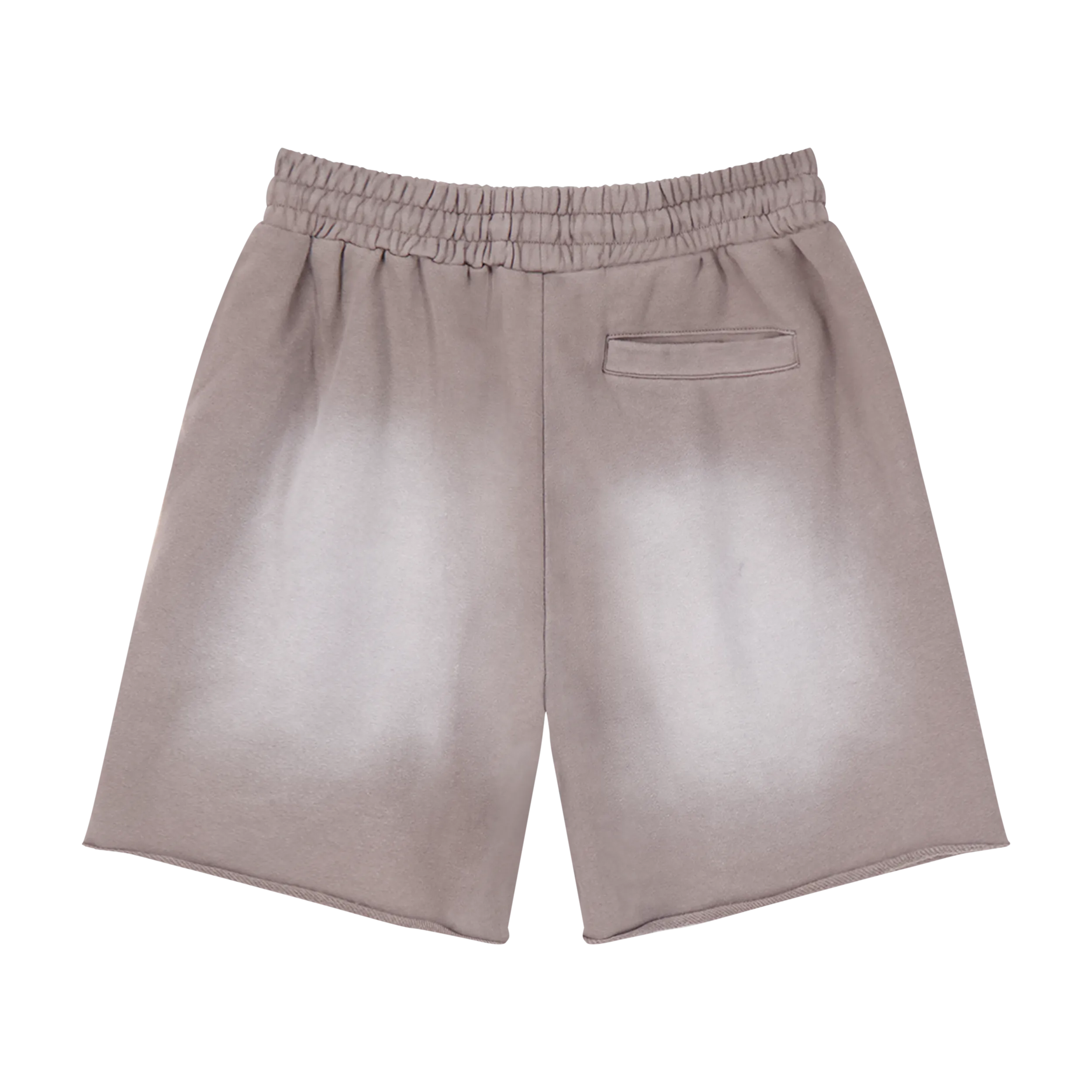 Horsepower French Terry Patched Out Shorts Grey
