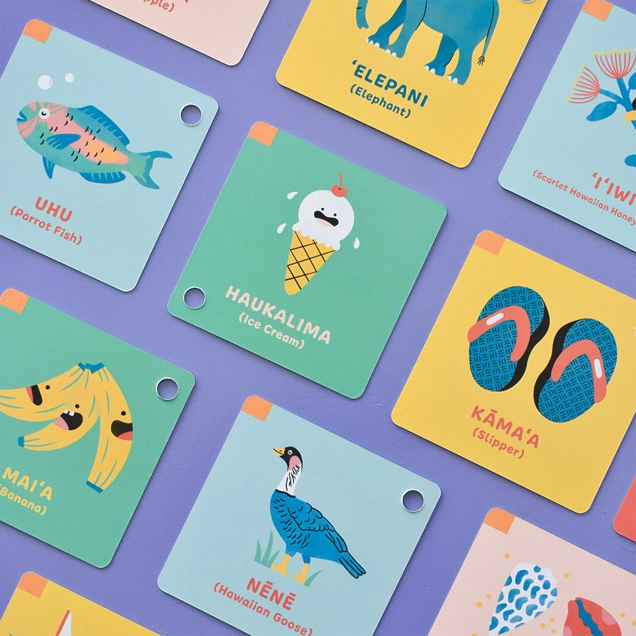 Keiki 'Olelo Hawai'i Flashcards
