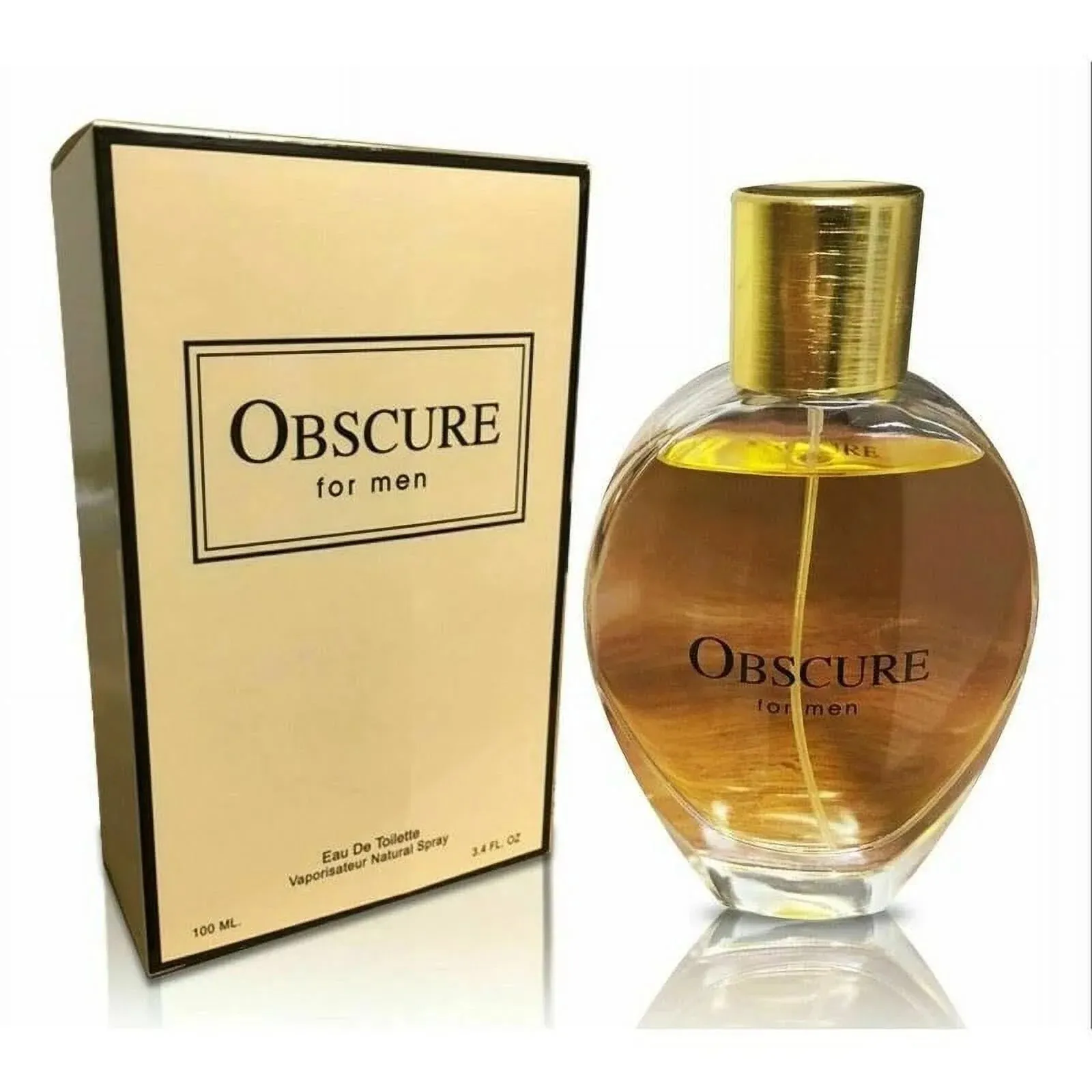 OBSCURE for MEN Secret plus Eau De Toilette Cologne Perfume, 100 Ml