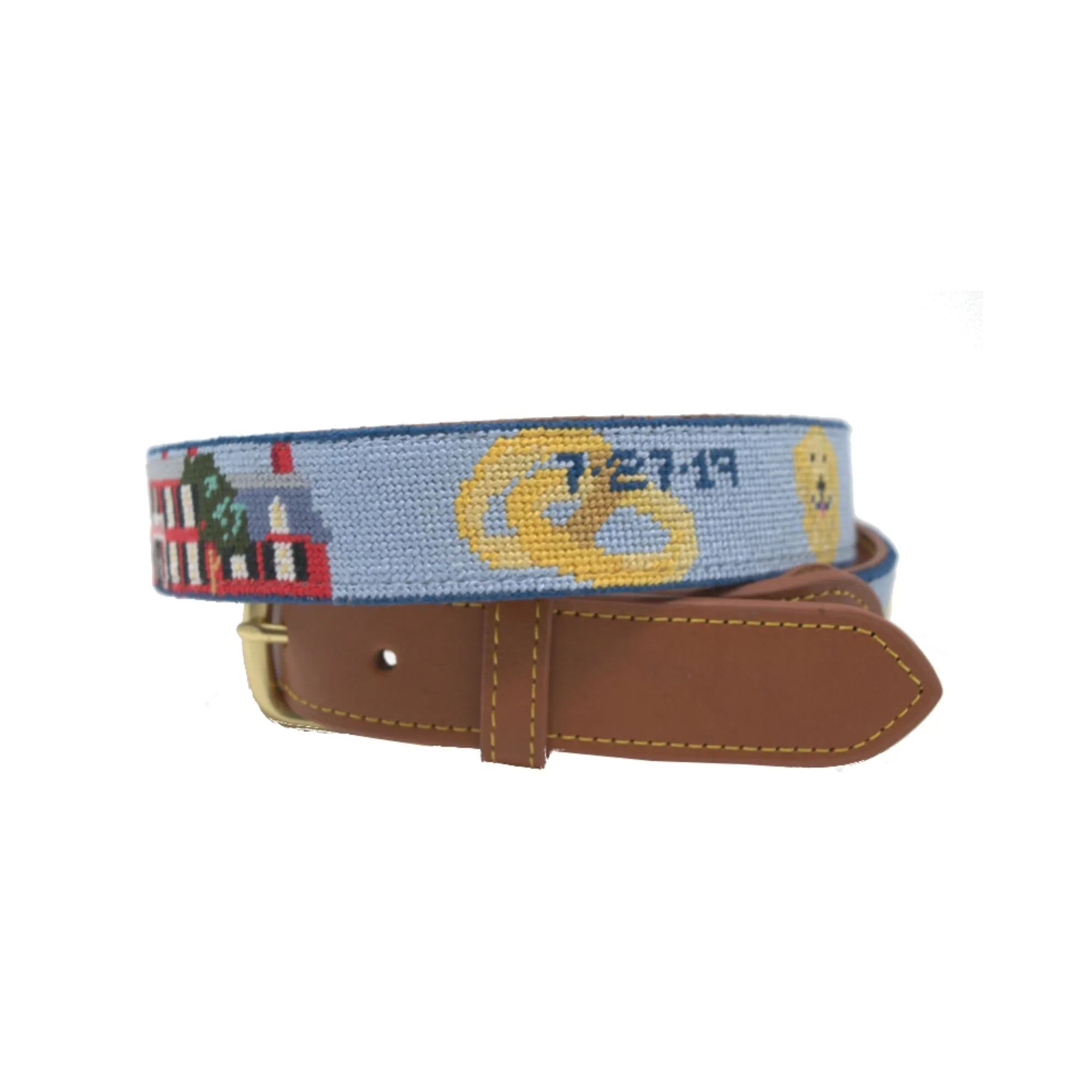 Wedding Custom Groomsmen Needlepoint Belts